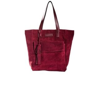 MILA / M.I.L.A. /Made In Los Angeles Luxe Tote Bag M.I.L.A
Genuine Suede Leather